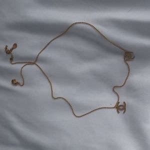 Channel necklace